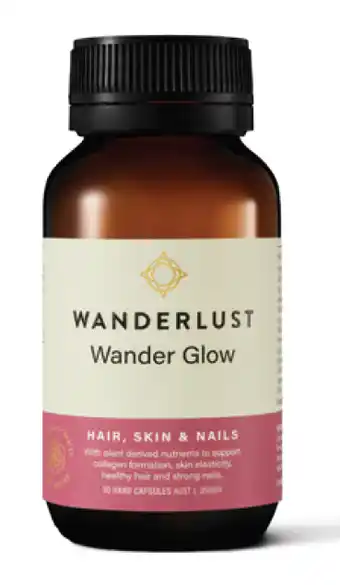 My Chemist Wanderlust wander glow 30 capsules offer