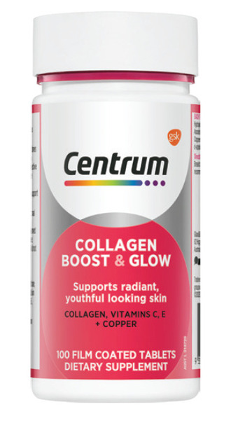 My Chemist Centrum collagen boost & glow 100 tablets offer