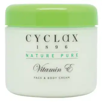 My Chemist Cyclax nature pure vitamin e face & body cream 300ml offer