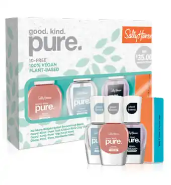 Sally hansen pure exclusive gift set
