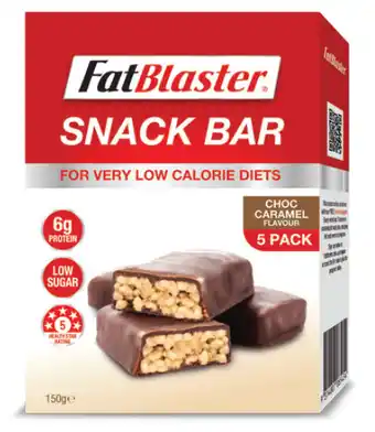 My Chemist Naturopathica fatblaster snack bar choc caramel crunch 5 pack offer