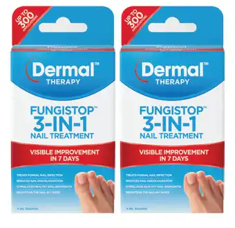 My Chemist Dermal therapy fungistop 3-in-1 4ml solution offer