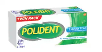 My Chemist Polident flavour free 2 x 60g offer