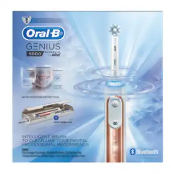 Oral-b power toothbrush genius series 9000 rose gold