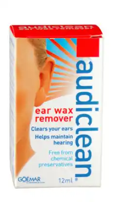 Audiclean ear wax remover 12ml
