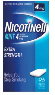 My Chemist Nicotinell 96 chewing gum 4mg mint offer