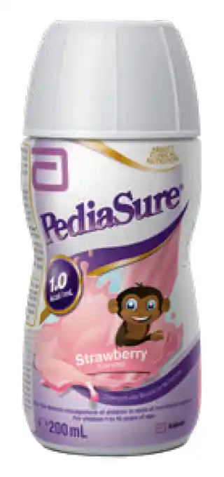 Pediasure ready to drink strawberry 200ml