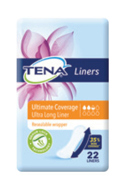 My Chemist Tena liner ultra long 22 pack offer