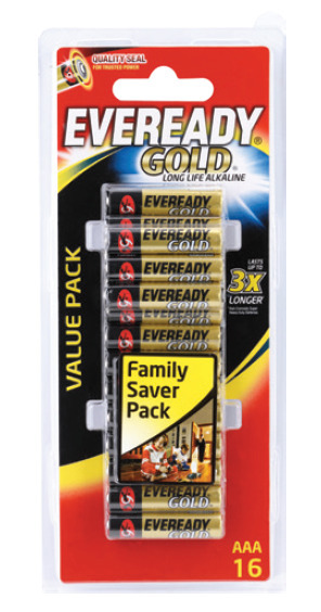My Chemist Eveready gold aaa 16 pack offer
