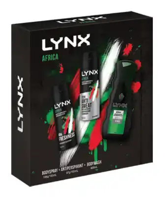 My Chemist Lynx africa trio gift set 2021 offer
