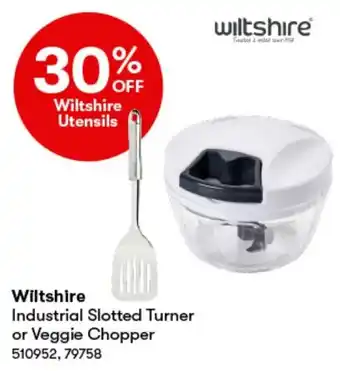 BIG W Wiltshire Industrial Slotted Turner or Veggie Chopper offer