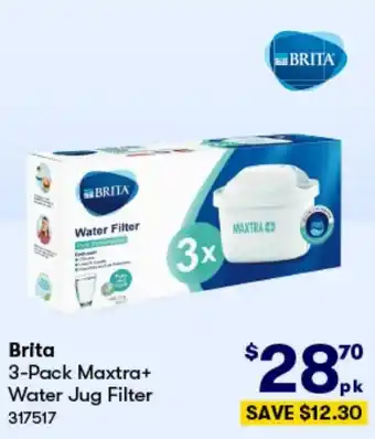 BIG W Brita 3-Pack Maxtra+ Water Jug Filter offer