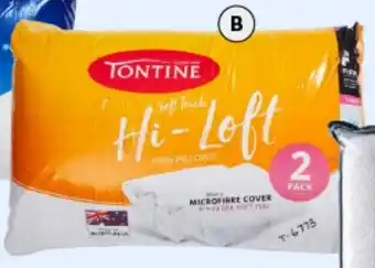 BIG W 2-Pack High Loft Pillows offer