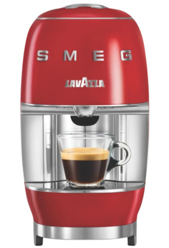 The Good Guys Lavazza a modo mio smeg capsule machine - red offer
