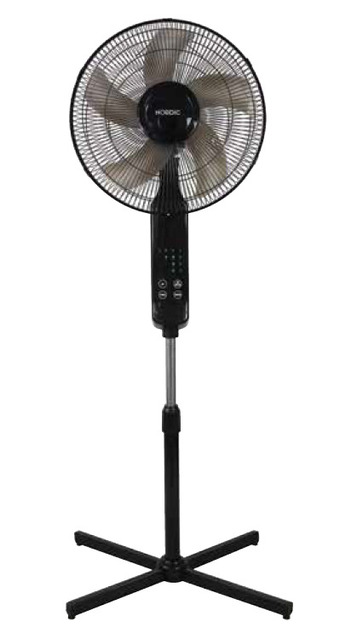 The Good Guys Nordic 40cm pedestal fan with touch controls offer
