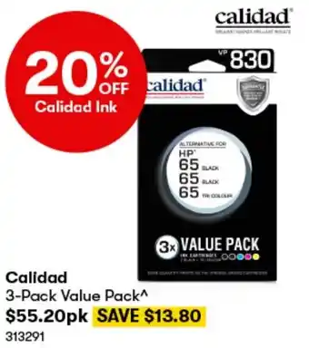 BIG W Calidad 3-Pack Value Pack offer