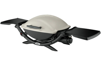 The Good Guys Weber baby q lpg - titanium offer