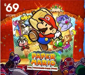 BIG W PAPER MARIO offer