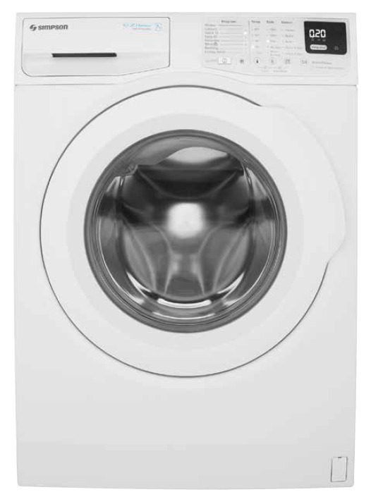 Simpson 7kg front load washer offer at The Good Guys