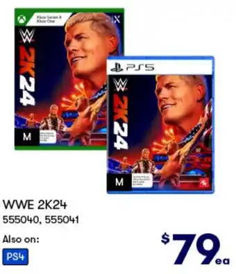 BIG W WWE 2K24 offer