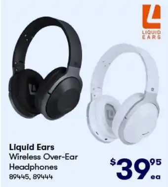 BIG W Liquid Ears Wireless Over-Ear Headphones offer