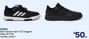 BIG W Adidas Kids Tensaur Sport 2.0 Joggers Sizes 13-5 US offer