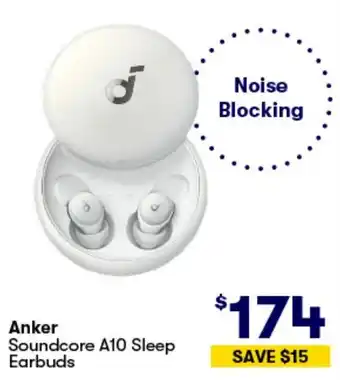 BIG W Anker Soundcore A10 Sleep Earbuds offer