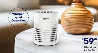 BIG W Miraklass Air Purifier offer