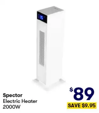 BIG W Spector Electric Heater 2000W offer