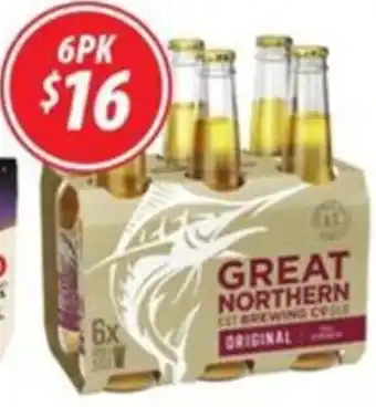 Star Liquor GREAT NORTHERN 6PK offer