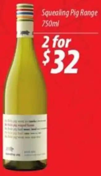 Squealing Pig Range 750ml