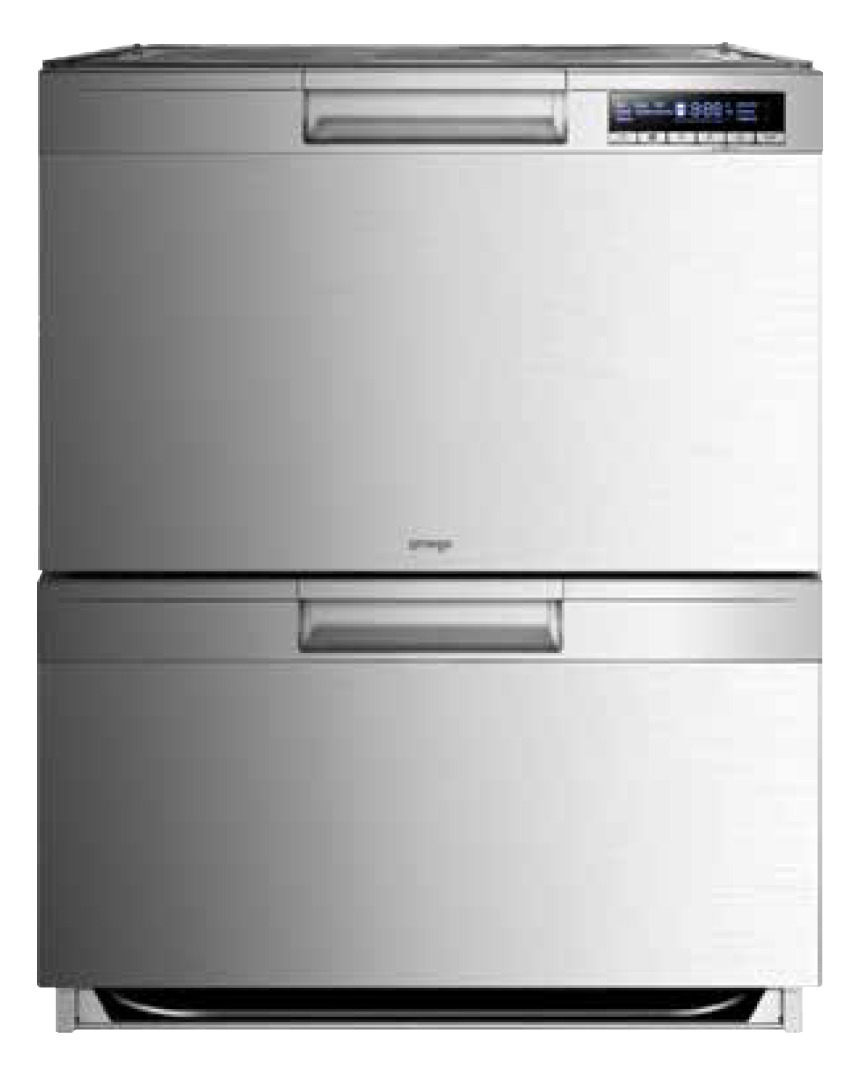 Omega 60cm double drawer dishwasher offer at The Good Guys