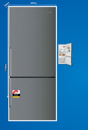 The Good Guys Westinghouse 425l bottom mount refrigerator offer