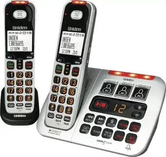 The Good Guys Uniden cordless phone twin pack offer
