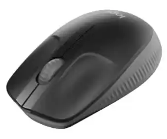 The Good Guys Logitech m190 wireless mouse - charcoal offer