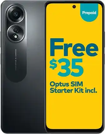 BIG W Optus OPPO A58 offer