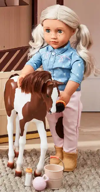 Kmart Our generation yanira with foal doll offer