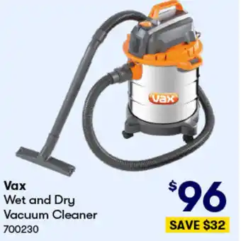 BIG W Vax Wet and Dry Vacuum Cleaner offer