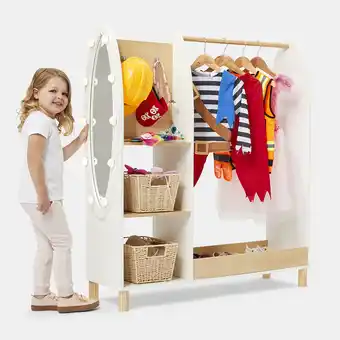 Kmart Wooden light up dress rack offer