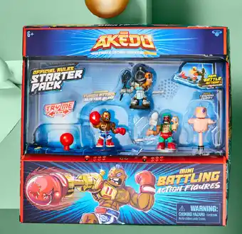 Kmart Assorted akedo s1 ultimate arcade warriors starter pack offer