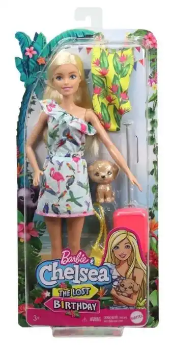 Kmart Assorted barbie chelsea ‘the lost birthday’ offer