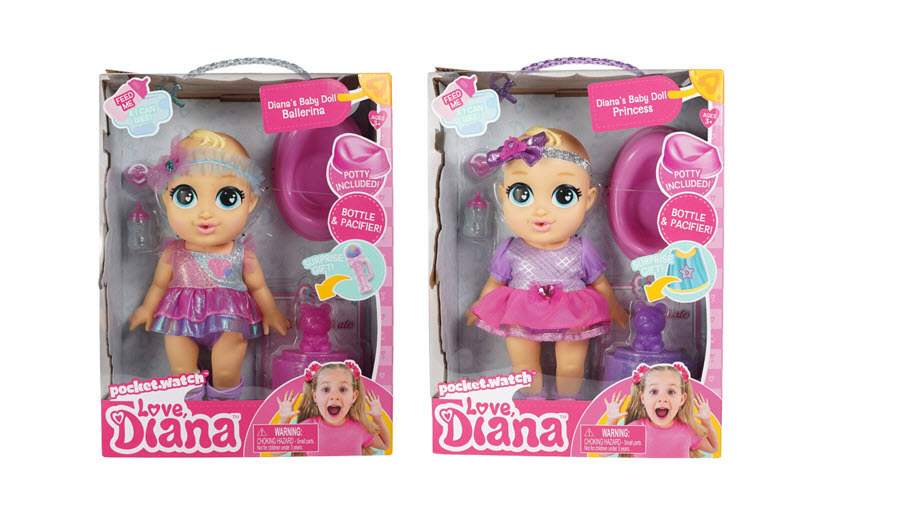 Assorted love diana baby doll set offer at Kmart