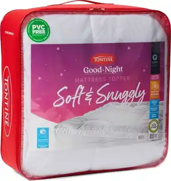 BIG W Tontine Soft & Snuggly Mattress Topper - Queen offer