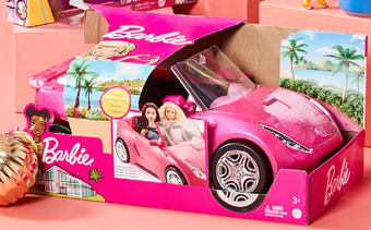 Kmart Barbie glam convertible offer