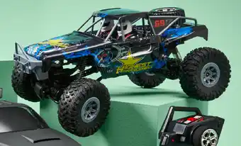 Kmart Radio control 1:10 4wd rock crawler offer