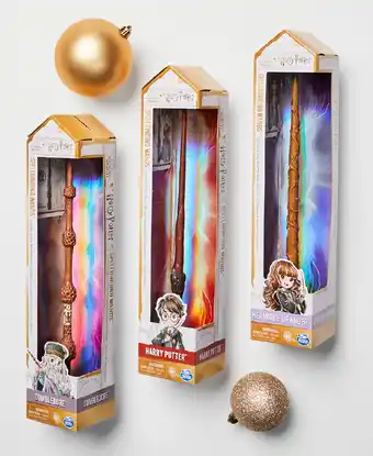 Assorted harry potter spellbinding wands