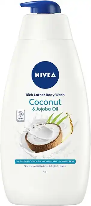 BIG W Nivea Body Wash 1-Litre offer