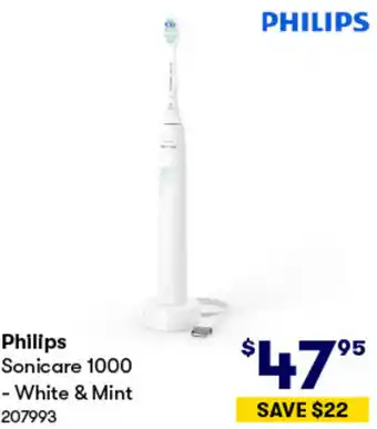 BIG W Philips Sonicare 1000 - White & Mint offer