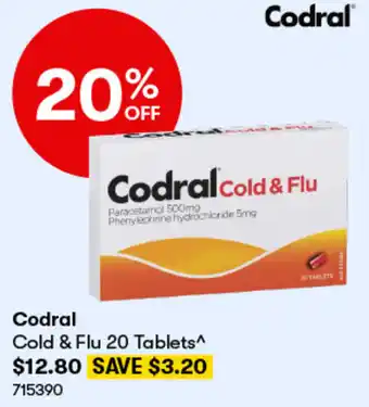 BIG W Cold & Flu 20 Tablets offer