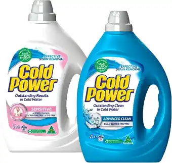 BIG W Cold Power Laundry Detergent 2-Litre offer